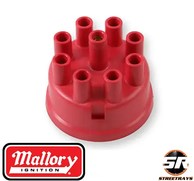 Mallory 209M Red Distributor Cap Fits 23 24 25 26 27 & 37 Series • $40.50