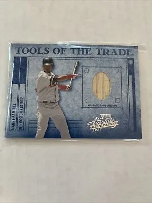2003 Absolute Manny Ramirez Tools Of The Trade Game Used Bat #247/250 • $7.99