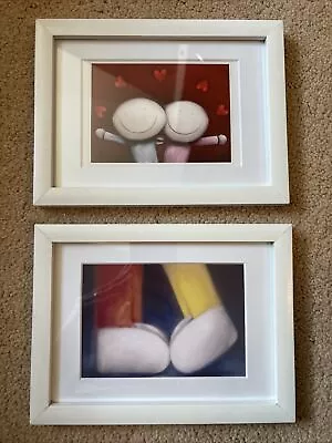 2 X Doug Hyde Framed Pictures. Love Is All Around & Live Is In The Air • £12.42