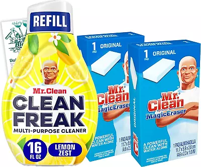 Multi Purpose Cleaner Bundle - Mr Clean Freak Multi Surface Spray Lavender Scent • $23.99