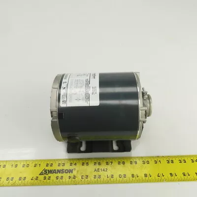 Marathon 5KH33GNA444AX 1/3HP AC Electric Motor 1725/1425RPM 120/240V 1PH 48Y Fr. • $379.99