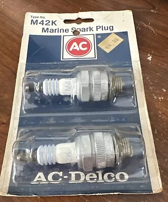 M42K AC Delco Marine Spark Plugs Quantity Of 2 Spark Plugs • $10.99