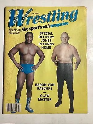 $4.99 • Buy The Ring Wrestling Magazine October 1981