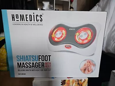 HoMedics Relaxing Electric Shiatsu Foot Massager With Heat (for Your Feet) BNIB • £25