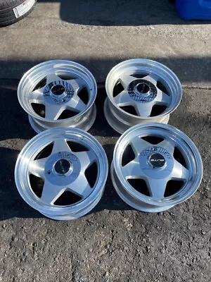 $795 • Buy 16 Vintage Wheels Rims Staggered Offset American Racing 4 Lug 4x108 4x4.25 Star