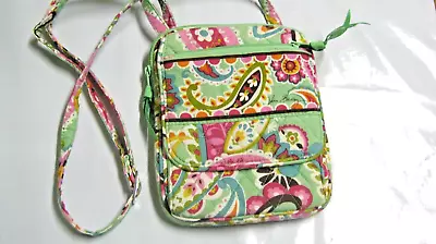 Vera Bradley Tutti Frutti Mini Hipster Crossbody Purse 6 X 7.5 X 1 EUC • $16.95