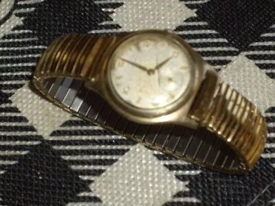 Vintage Men's 1960 (MO) Bulova Hand Winding 10K RGP 17 Jewel Watch. Runs GREAT ! • $25