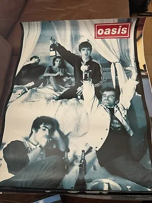 Oasis Cigarettes And Alcohol Promo Poster HMV 90s Very Rare  • £80