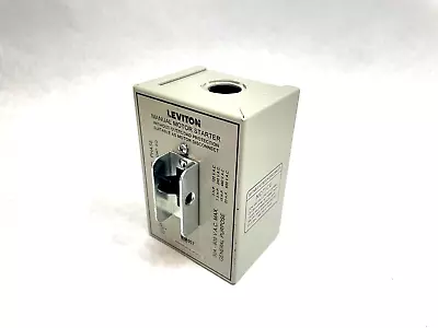 Leviton N1303 Manual Motor Starter Disconnect Switch 30A 3PH 600V • $65.99