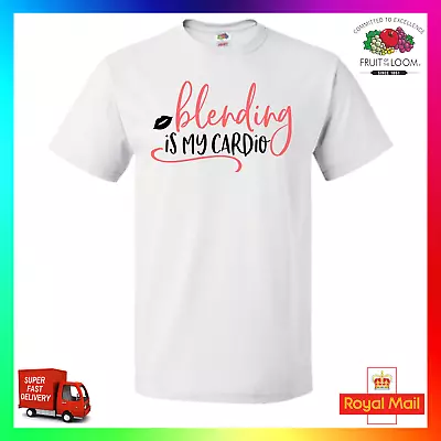 Blending Is My Cardio TShirt T-Shirt Tee Makeup Make Up Artist MUA Contouring • $18.66