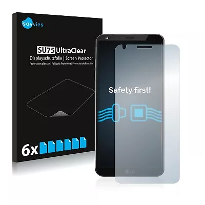 6x Savvies Screen Protector For LG G6 Protective Film Shield Clear Protection • £4.49