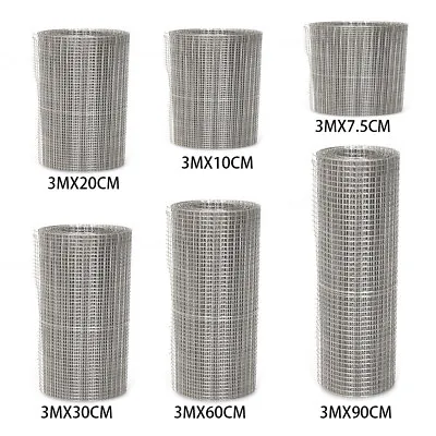 3M Stainless Steel Rat Mesh Rodent Proofing Woven Fine Wire Metal Netting Roll • £6.45