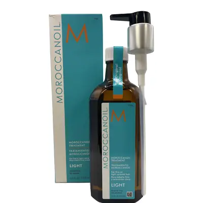 Moroccanoil Oil Treatment LIGHT With Pump 6.8oz 200ml        BUY WITH CONFIDENCE • $58.88