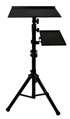 $109 • Buy Laptop Projector Workstation Tripod Stand / Adjustable Height & Tilt Tray + Bag