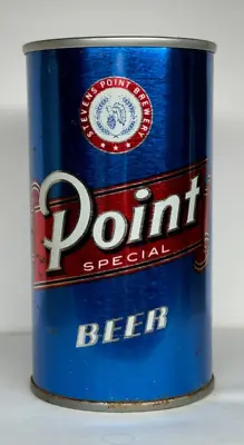 Point Special 12 Oz. Straight Steel Beer Can • $3