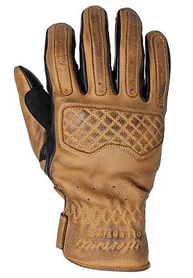 Cortech Fastback Mens Leather Motorcycle Gloves Cognag • $17.29
