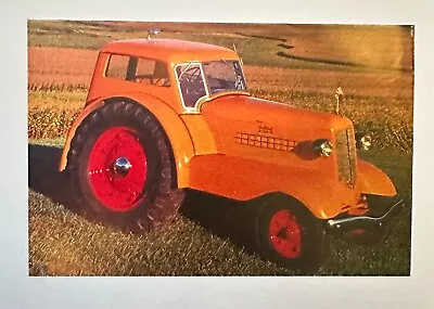 Minneapolis Moline UDLX Tractor Advertisement 8 1/2  X 11  • $8.80