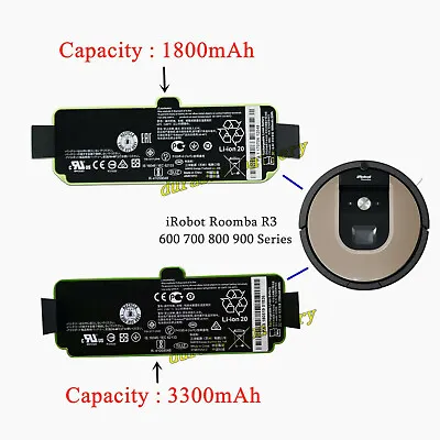 Battery For IRobot Roomba 700 800 900 690 695 780 790 860 880 890 895 960 980 • $49.50