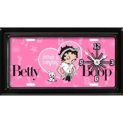 Betty Boop Attitude Pink Clock • $24.99