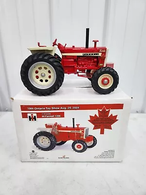 Original 1/16 Scale Models IH Farmall 1206 MFWD Toy Tractor W/3PT In Box CANADA  • $50