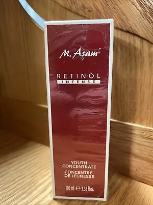 New M.Asam 3.38 Oz Retinol Intense Youth Concentrate 100ml Germany Sealed • $12