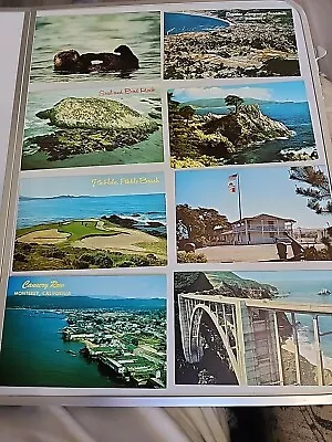 Beautiful Vintage 1950s-70s Monterey California Postcards Lot Of 8 RPPC D1 • $6.99