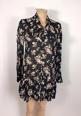 ZARA Floral Dress Womens XS • $22.95