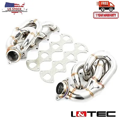 L&TEC Shorty Headers For 05-10 Ford Mustang GT 4.6L Shelby Bullitt Lujo Modular • $229.99