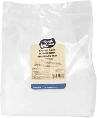 Epsom Salt Magnesium Sulphate 5Kg • $31.08