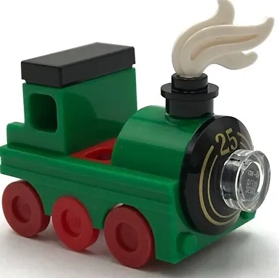 Lego New Green Minifigure Costume Train W/ Molded Red Wheel Holders Trolley • $5.11