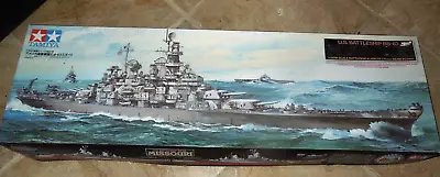 Tamiya 1/350 Ship Series No.29 US Navy Battleship BB-63 Mizuri 1991 • $89