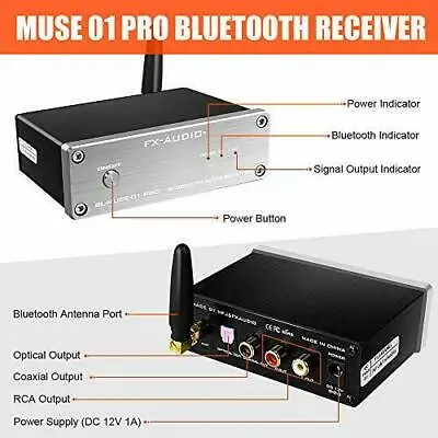 Hot Sale 5.0 Receiver BL-MUSE-01 PRO With QCC3008 With High Quality Eleo-tool • $112.50