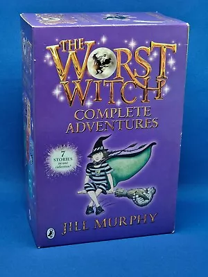 Jill Murphy - The Worst Witch Complete Adventures 7 Paperback Book Box Set Gift • £7.50