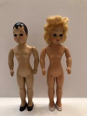 2 Vintage Duchess Doll Corp. Hard Plastic Doll 7  • $5