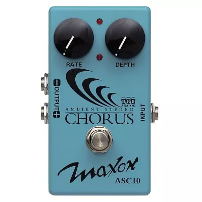 Maxon Compact Series Ambient Stereo Chorus Guitar Effects Pedal • $189