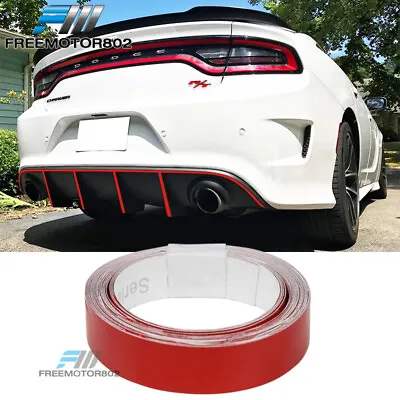 1.5CMx5M Red 3M Reflective Stickers Vinyl Pinstripe Safety Warning Tape • $4.99