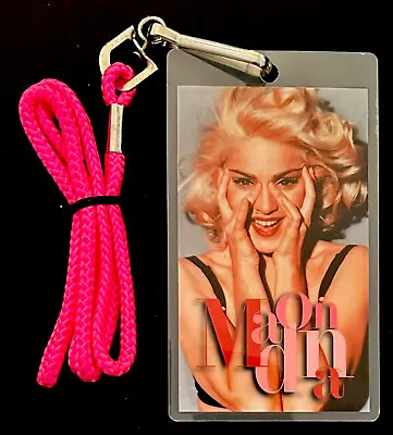 MADONNA 1993 Backstage Pass Unused EROTICA TOUR - NM-MT Cond • $40