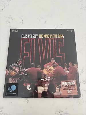 RARE “Elvis Presley - The King In The Ring” NEW Sealed Vinyl LP Album Record • $24.99