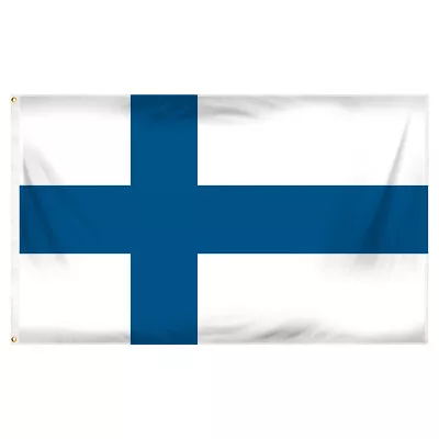 Finland 3ft X 5ft Printed Polyester Flag • $6.21