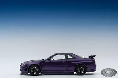 1/18 Motorhelix Nissan Skyline GT-R R34 Z-Tune Purple 🤝ALSO OPEN FOR TRADE🤝 • $595