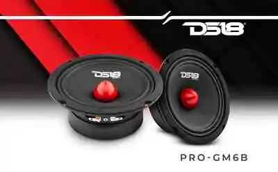 DS18 PRO-GM6B 6.5  Midrange Speaker 480 Watt 8 Ohm Pro Bullet Loudspeaker Mid • $34.95