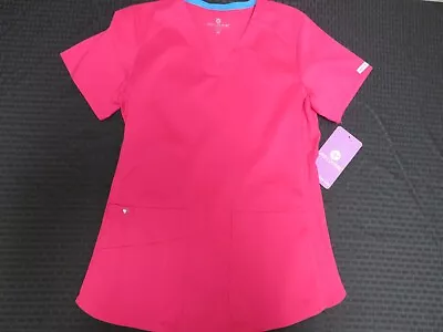 Med Couture Scrub Top-7459 Pink -XS • $19.50