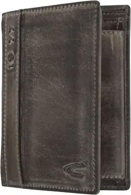 Camel Active Melbourne Men's Portrait Wallet Black 105 X 25 X 13 Shoulder • £69.50