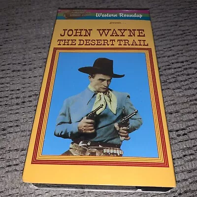 The Desert Trail 📼Western VHS John Wayne Mary Kornman Paul Fix Eddy Chandler • $4.50