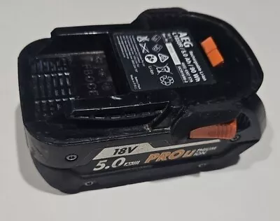 AEG L1850R 18V 5.0Ah Pro Lithium Battery • $32