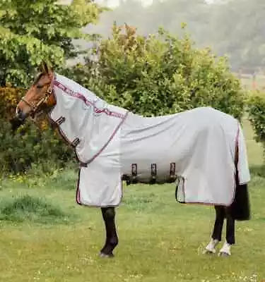 Amigo Bug Buster Insect Fly Shield Fly Sheet - Silver/Burgundy • $135