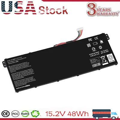  AC14B8K Battery For Acer Aspire ES1-511 ES1-512 V3-371 V3-111 E5-771G 48Wh  • $18.59