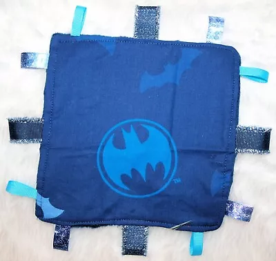 Baby Taggie | Taggy | Soft Toy | Sensory Blanket | Minky Gift |  Batman Signal 2 • $14.50