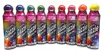 Dazzle Glitter Bingo Dauber Ink 12-Pack - Mixed Colors Fast Shipping • $31.90