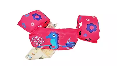 STEARNS PUDDLE JUMPER pink Sea Horse  30-50 Lbs Child PFD 3864 Flotation Device • $12